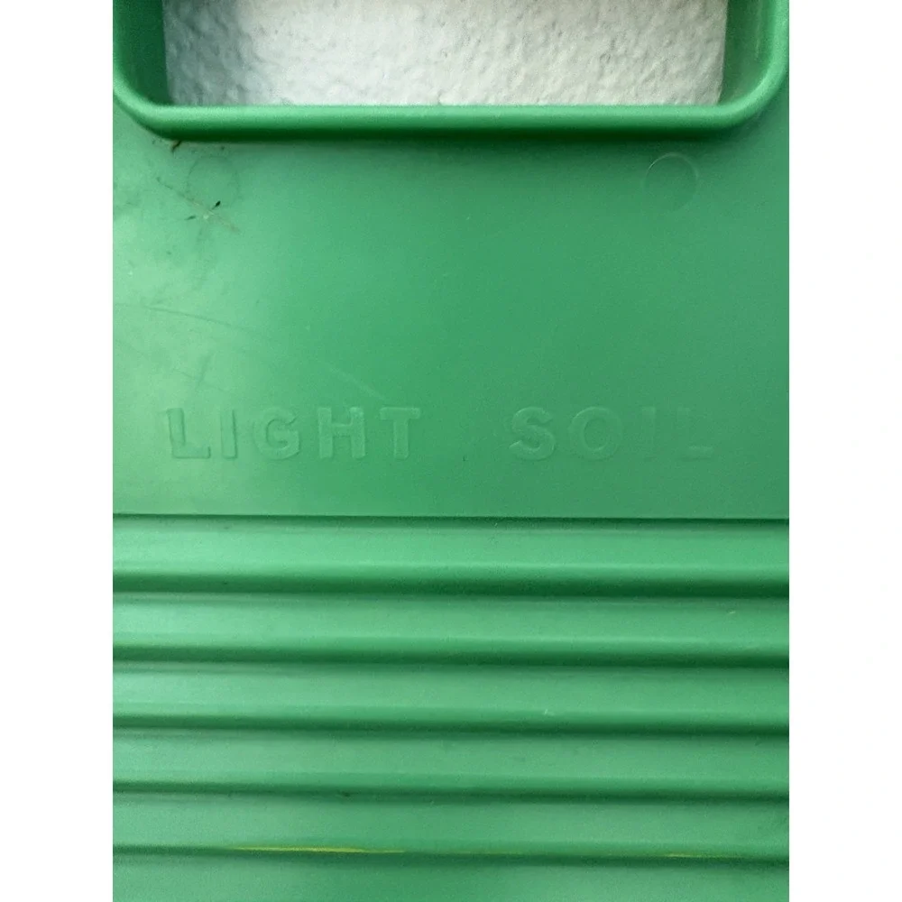 VINTAGE Fesco 4544 Made In‎ USA Green Plastic Washing Board 18